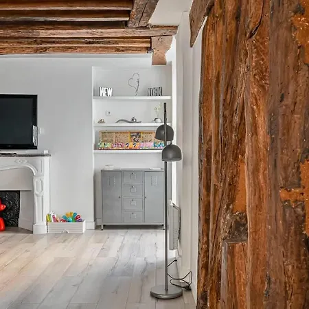 Grand 2 Pieces Typique Du Marais Apartamento