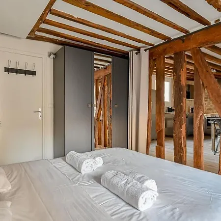 Grand 2 Pieces Typique Du Marais * Paris